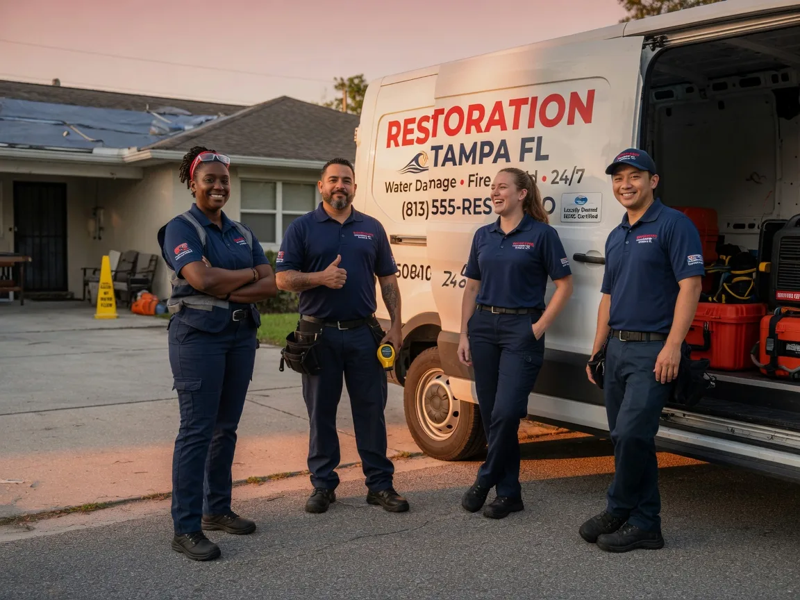 Water Damage Restoration company in Leesburg, TX